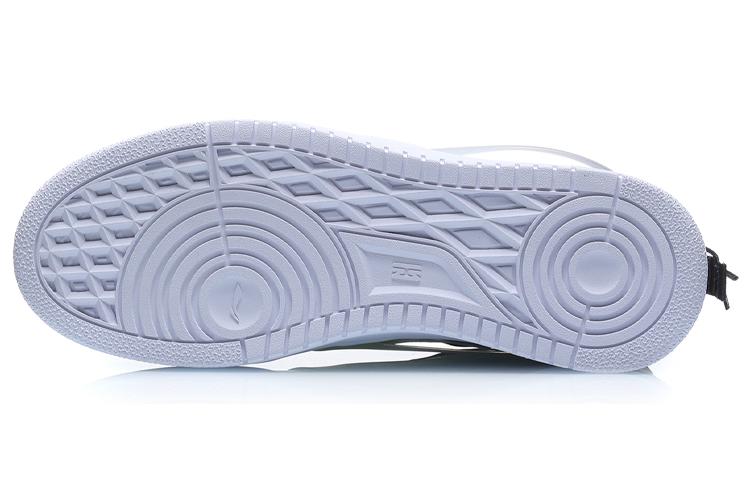 LiNing CF Slip-Resistant Cushioning Low-Top Skateboard Shoes Men's White Blue купить в интернет-магазине Yoocart с быстрой доставкой по России.