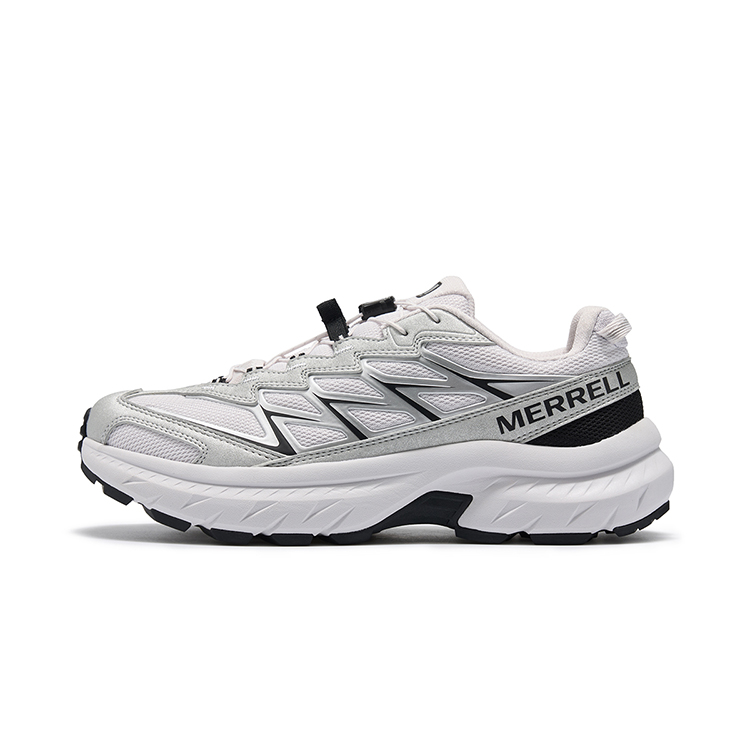 MERRELL FREE STRIDE LITE Abrasion Resistant Low top Hiking Shoes Unisex Silver Gray