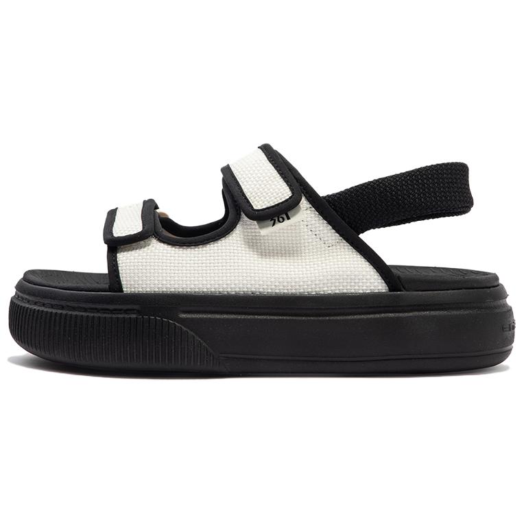 361° Beach Sandals Women's White Black