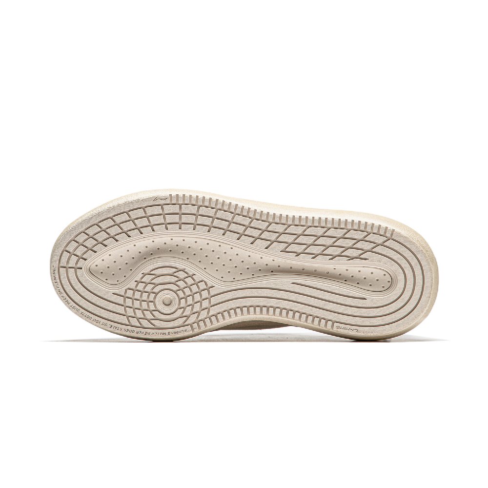 LiNing Yun You C4D Cushioning Wear-Resistant Low-Top Casual Shoes Women's Ivory