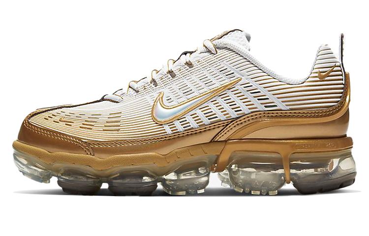 Nike Air VaporMax 360 White Metallic Gold Women's