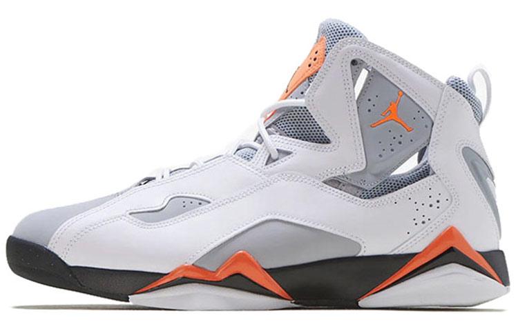 Jordan True Flight White Orange Grey