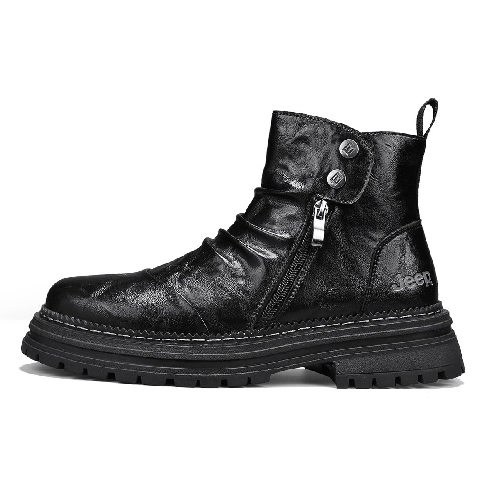 Jeep Martin Boots Men Khaki