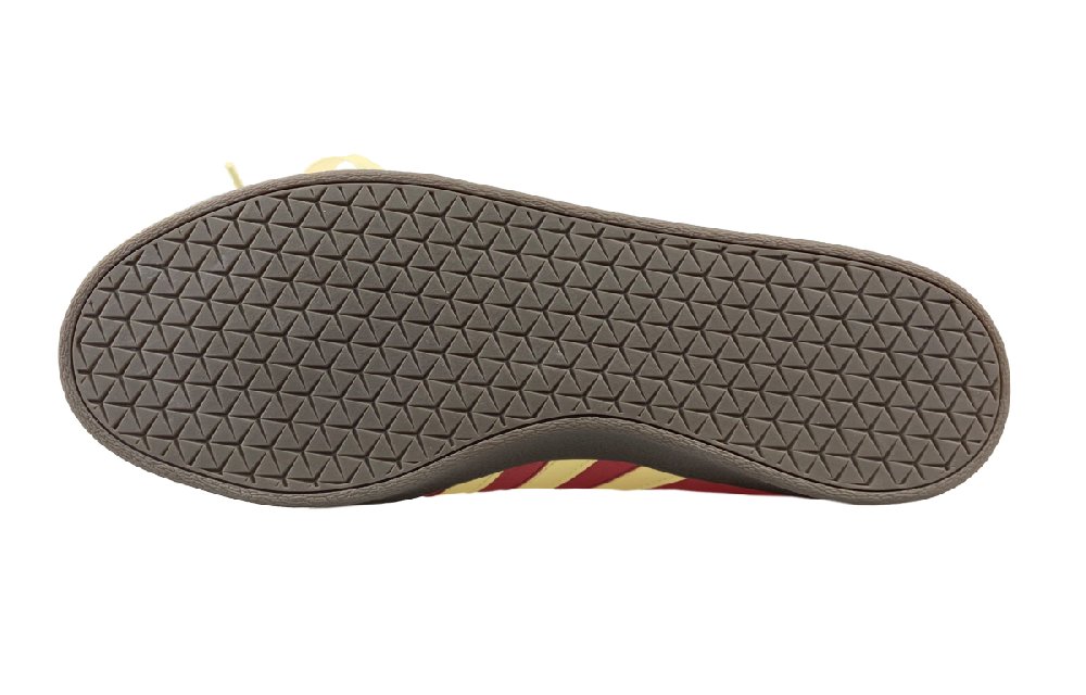 Adidas Neo VL Court 2.0 Slip Resistant Low Top Skateboard Shoes Unisex Red Yellow