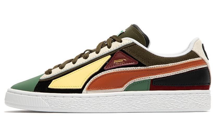PUMA Suede 'Layers Deep Olive Warm Chestnut'
