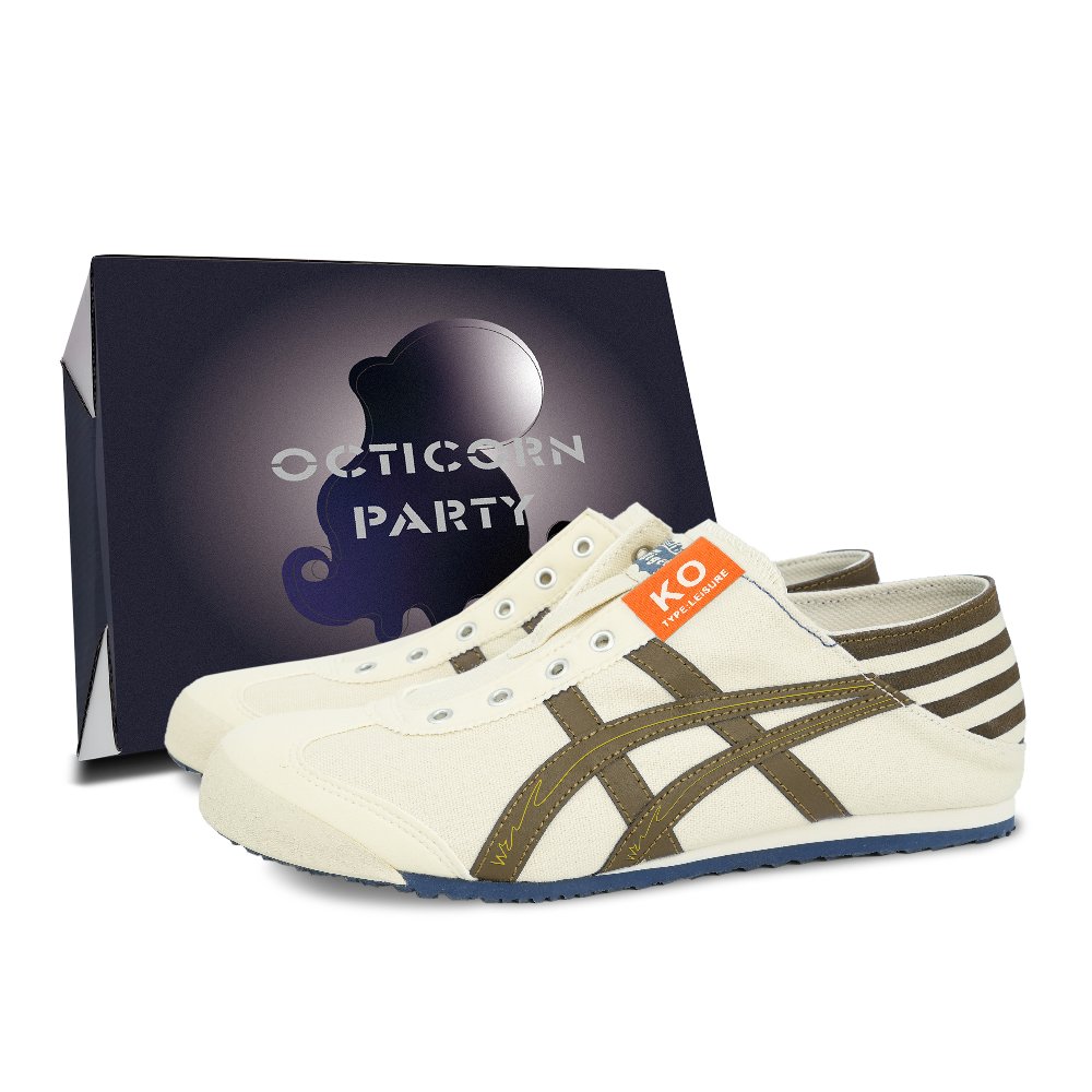 Onitsuka Tiger MEXICO 66 Casual Shoes Unisex Low Top Beige/Brown/Blue/Yellow