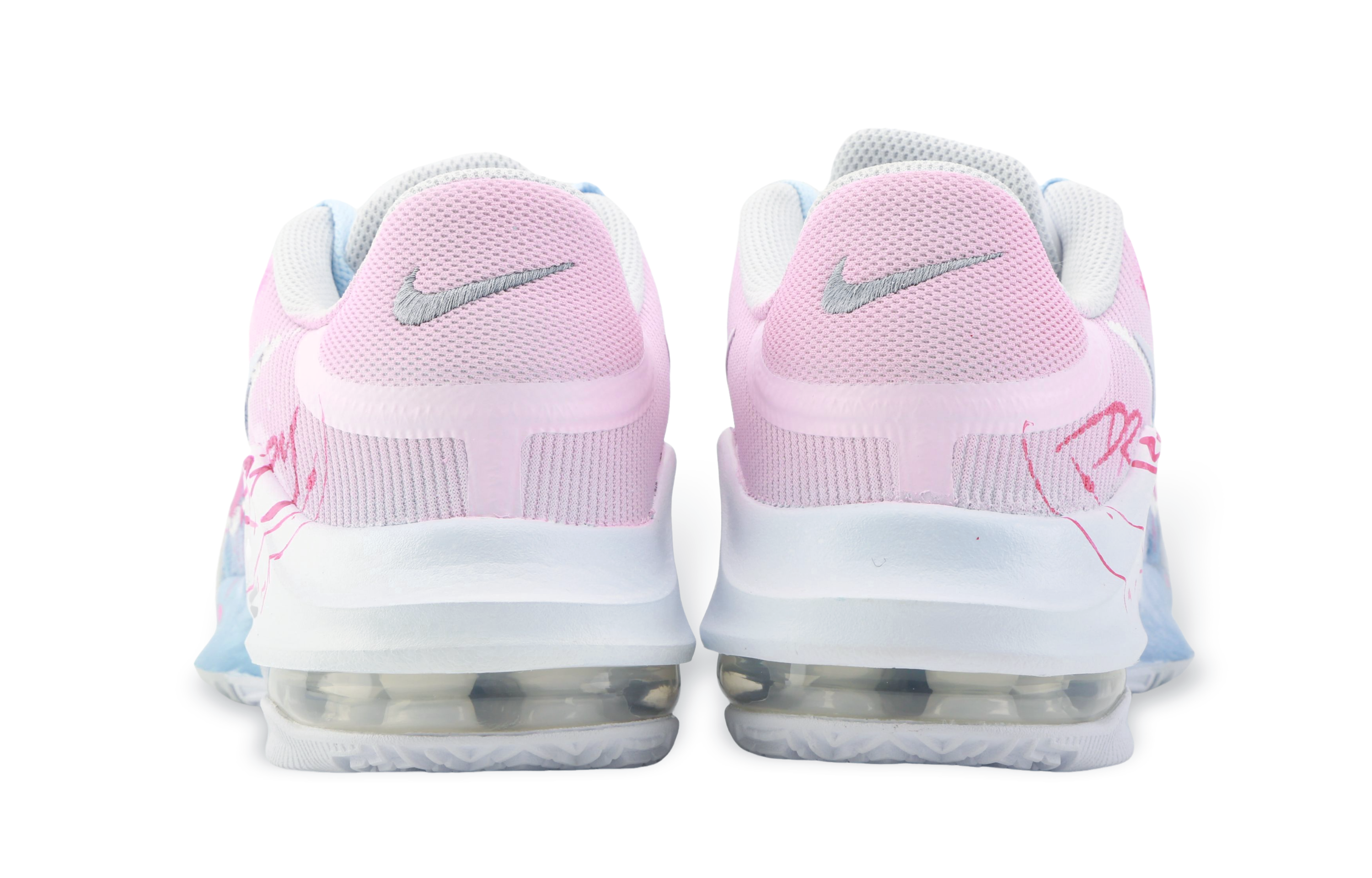 Nike Air Max Impact 4 Drippy Supernova Abrasion Resistant Mid top Basketball Shoes Men's Blue Pink купить в интернет-магазине Yoocart с быстрой доставкой по России.