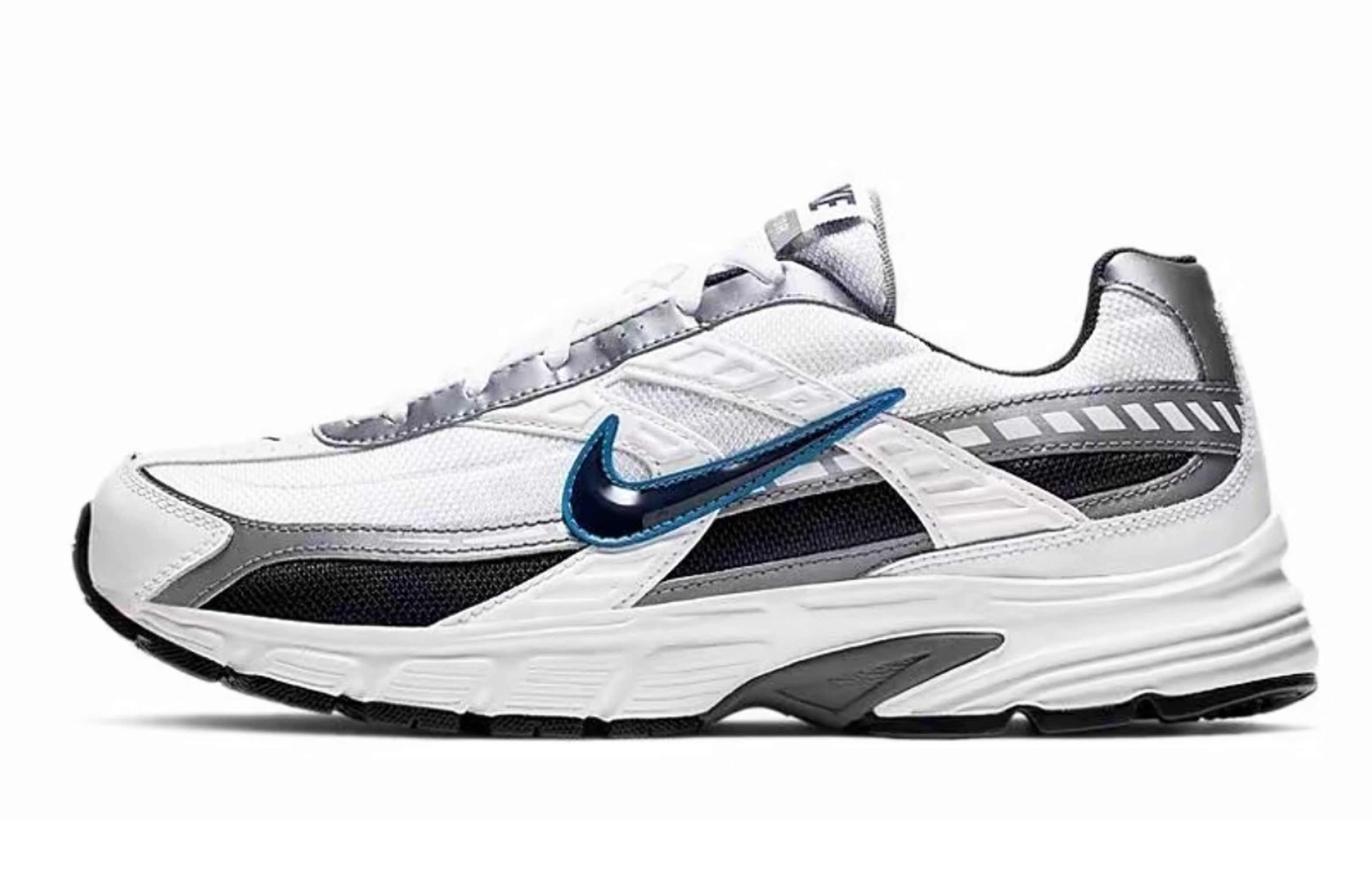 Nike Initiator Cushioning Lightweight Low Top Running Shoes Men's White купить в интернет-магазине Yoocart с быстрой доставкой по России.