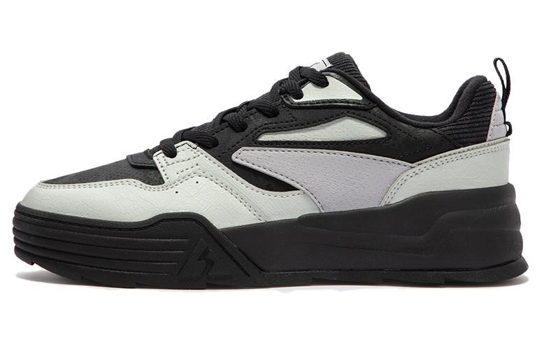 361° Slip-Resistant Coverage Low-Top Skateboard Shoes Women's Black