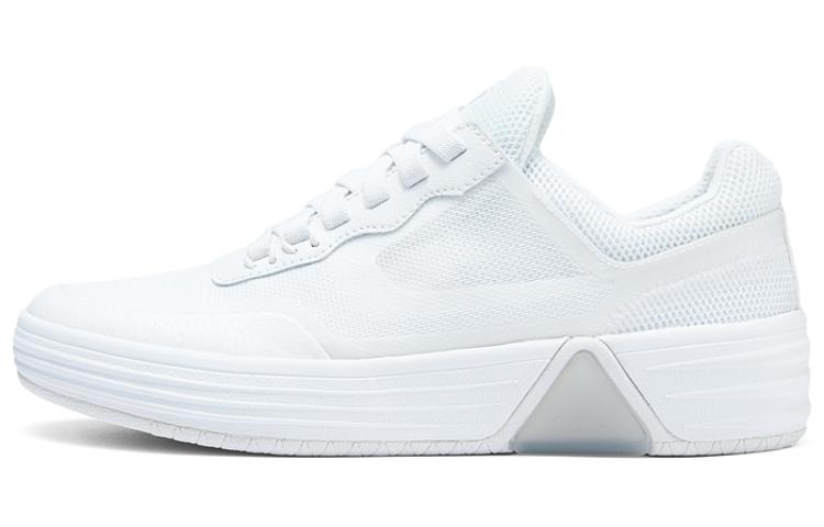 Skechers Anti-Slip Wear-Resistant Low-Top Skateboard Shoes Women's White