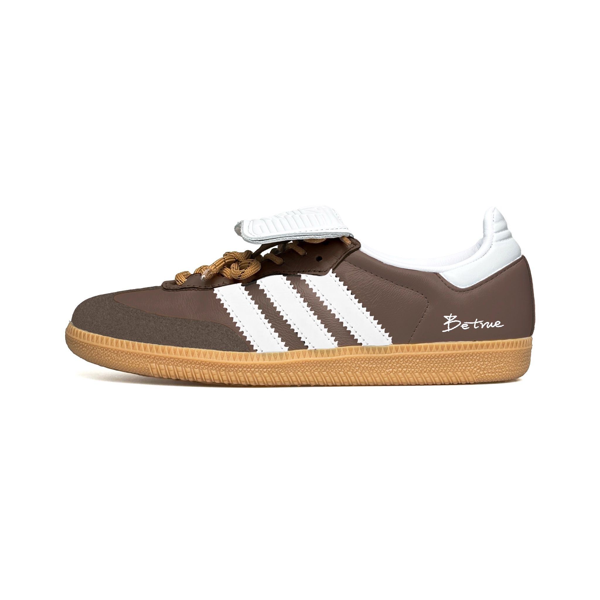 Adidas Originals Samba LT WAO Abrasion Resistant Low top Skateboard Shoes Unisex Brown