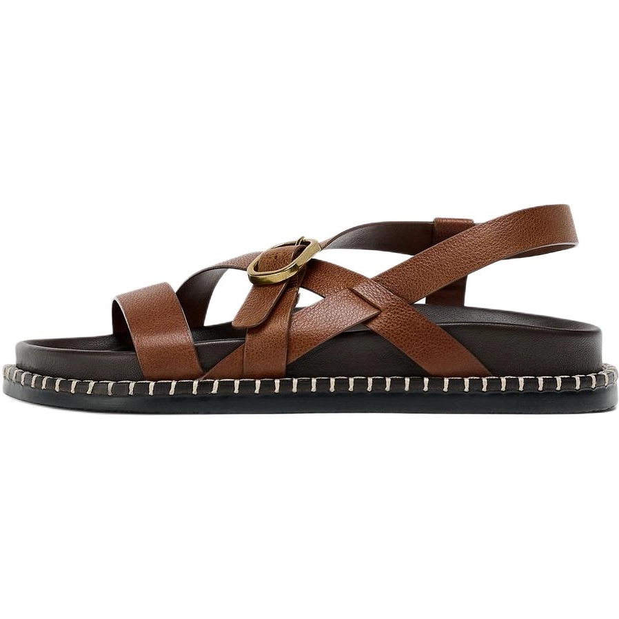 ZARA One Strap Sandals Women's Brown купить в интернет-магазине Yoocart с быстрой доставкой по России.