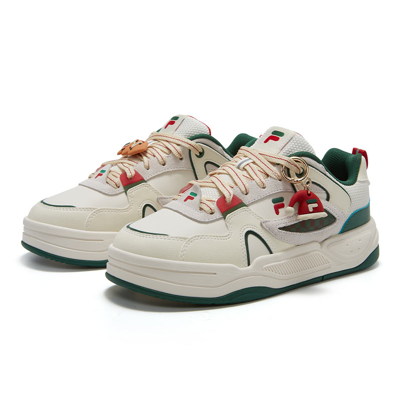 FILA FUSION BANK II Wear-resistant And Lightweight Low-Top Skateboard Shoes Women's Green купить в интернет-магазине Yoocart с быстрой доставкой по России.