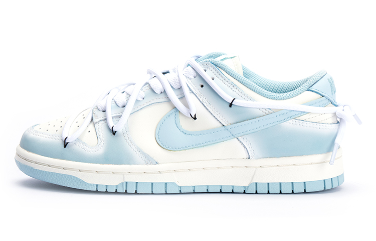 Nike Dunk Low Low-Top Skateboard Shoes Women's Blue White
