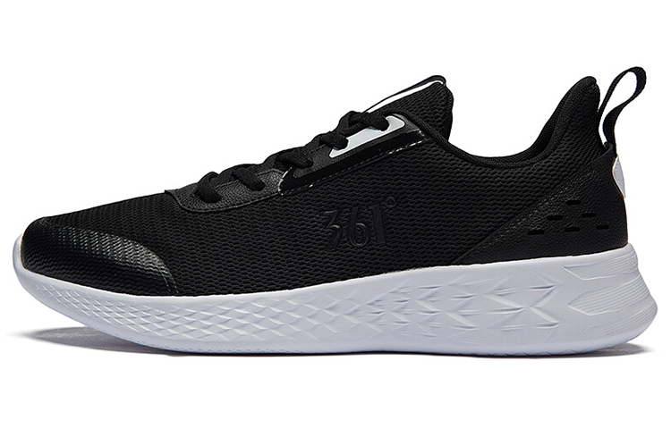 361° NFO Low Top Running Shoes Men's Black White