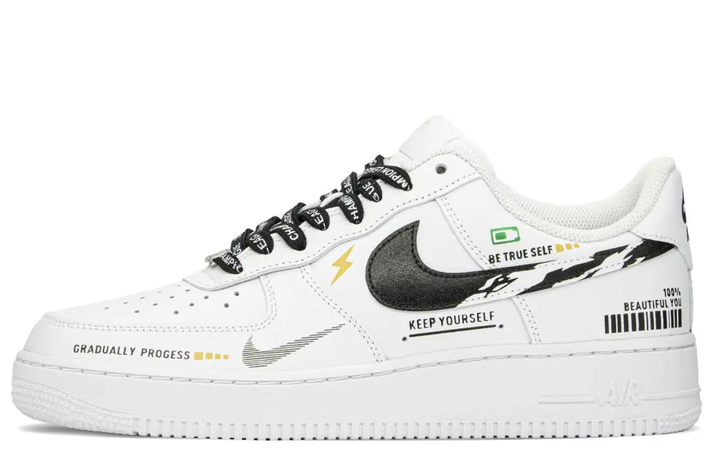 Nike Air Force 1 Low top Skateboard Shoes Men's Blue White