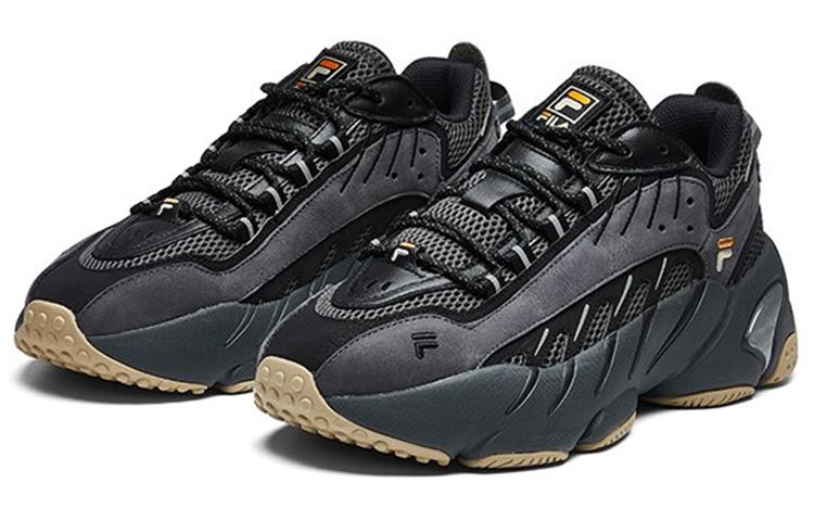 FILA FUSION Ade Casual Shoes Men Low-Top Dark Gray/Black