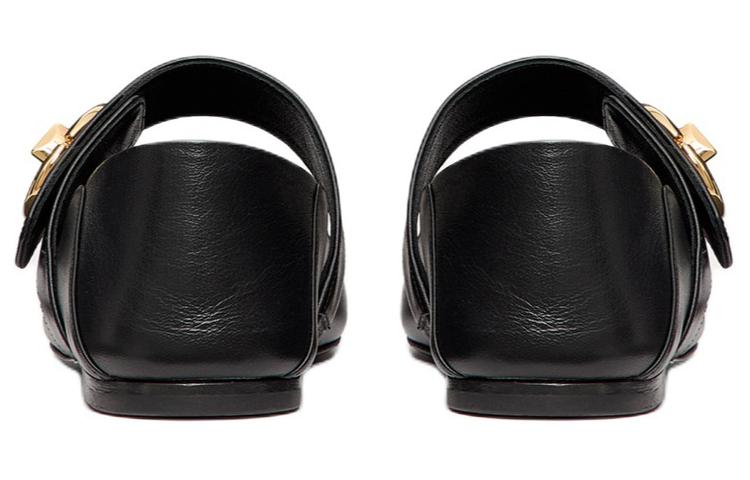 Valentino VLogo Locker Square Toe Ballerina Shoes Women's купить в интернет-магазине Yoocart с быстрой доставкой по России.