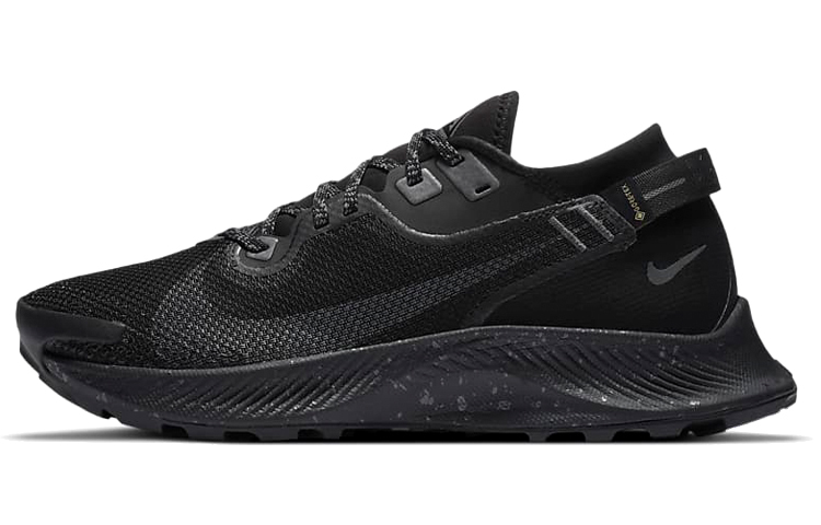 Nike Pegasus Trail 2 Gore Tex Black Metallic Dark Grey Women's