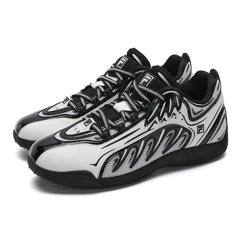 Joshua Vides x FILA ADE 2025 JV Thin Sole Shoes Low Top Casual Shoes Women's Gray Black