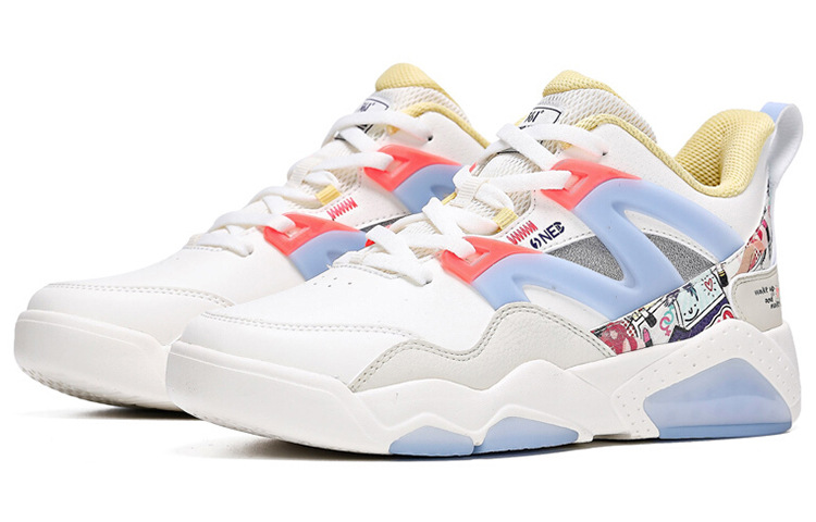 361° Cushioning Anti-Slip And Wear-Resistant Low-Top Sports Casual Shoes Women's White Blue купить в интернет-магазине Yoocart с быстрой доставкой по России.