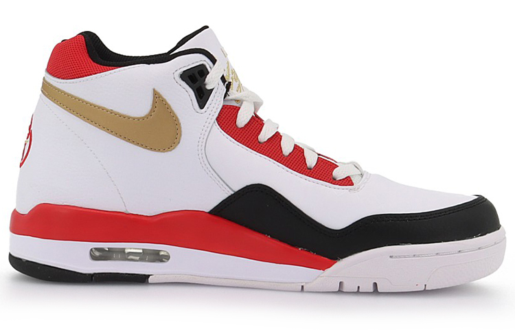 Nike Flight Legacy White Red Black купить в интернет-магазине Yoocart с быстрой доставкой по России.