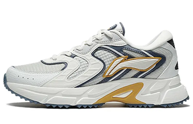LiNing Li Ning Running Collection Low top Running Shoes Men's White Gray