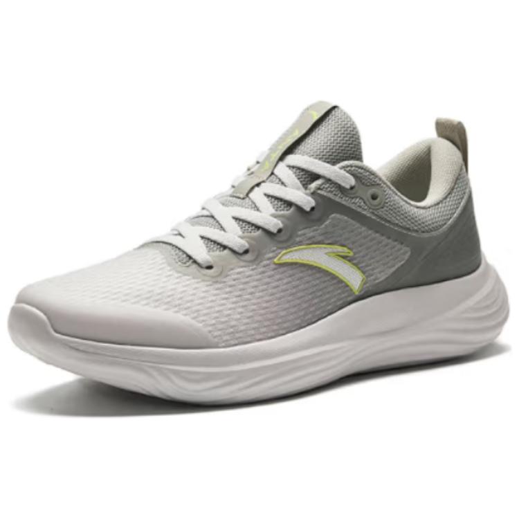 Anta Slip-Resistant Low-Top Running Shoes Men's Gray