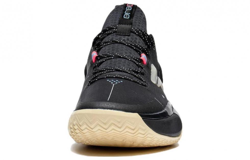 LiNing Speed 9 Premium Cushioning Anti-Slip And Wear-Resistant Coverage Support Low-Top Basketball Shoes Black