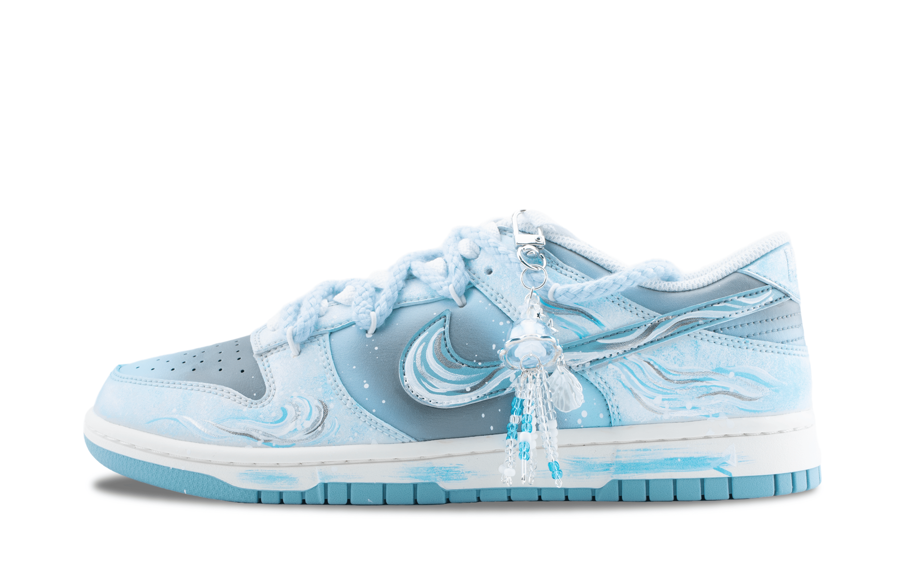 Nike Dunk Blue Bell Dream Abrasion Resistant Low Top Skateboard Shoes Men's Blue купить в интернет-магазине Yoocart с быстрой доставкой по России.