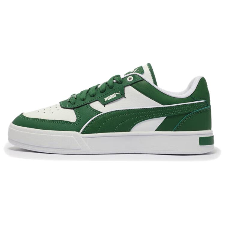 PUMA CAVEN DIME Low Top Skateboard Shoes Unisex Green White