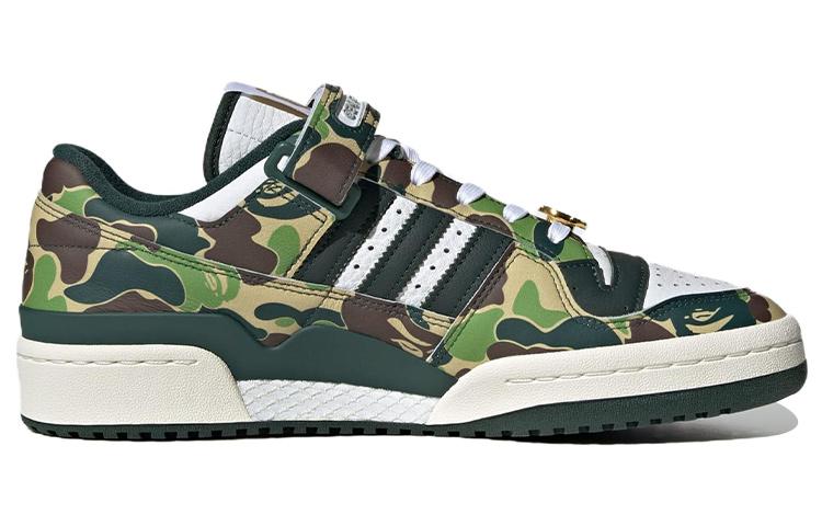 Adidas Forum 84 Low Bape 30th Anniversary Green Camo купить в интернет-магазине Yoocart с быстрой доставкой по России.