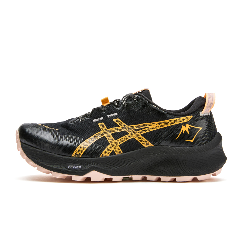 Asics Gel Trabuco 12 Gtx Black Stadium Orange Women's