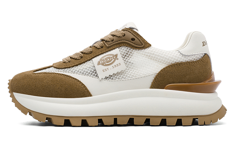 Dickies Low-Top Chunky Sneakers Women's Beige Brown