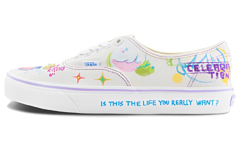 Vans X Nuttsh Authentic Otw 'White Multi color'