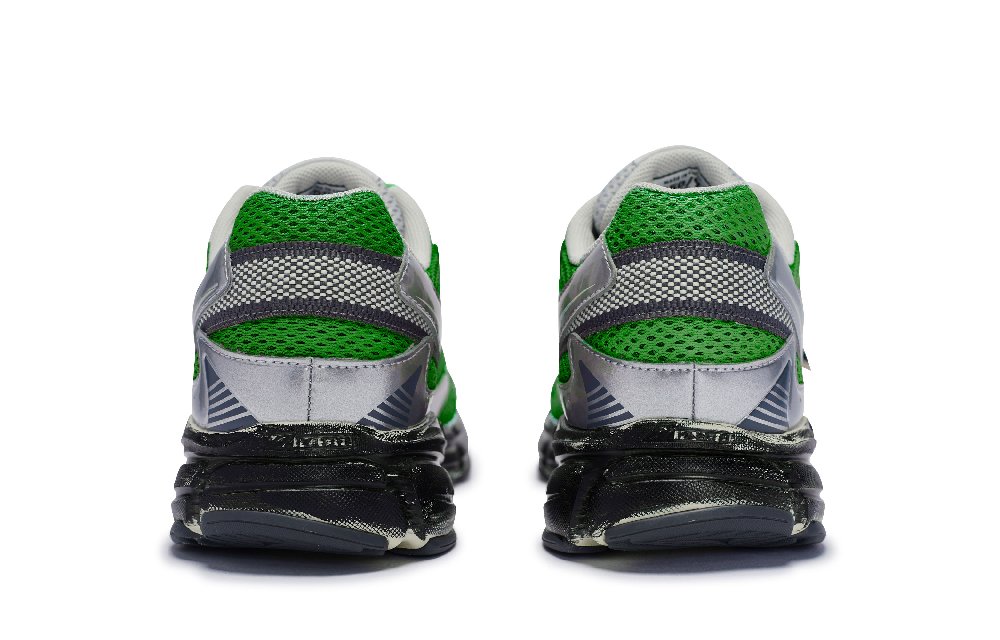 Mizuno Speed 2K Coverage Moisture-Wicking Low-Top Casual Shoes Unisex Silver Green