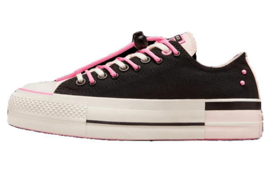Converse Women's Chuck Taylor All Star Lift Platform EasyOn Low 'Black Fable Pink' Women's