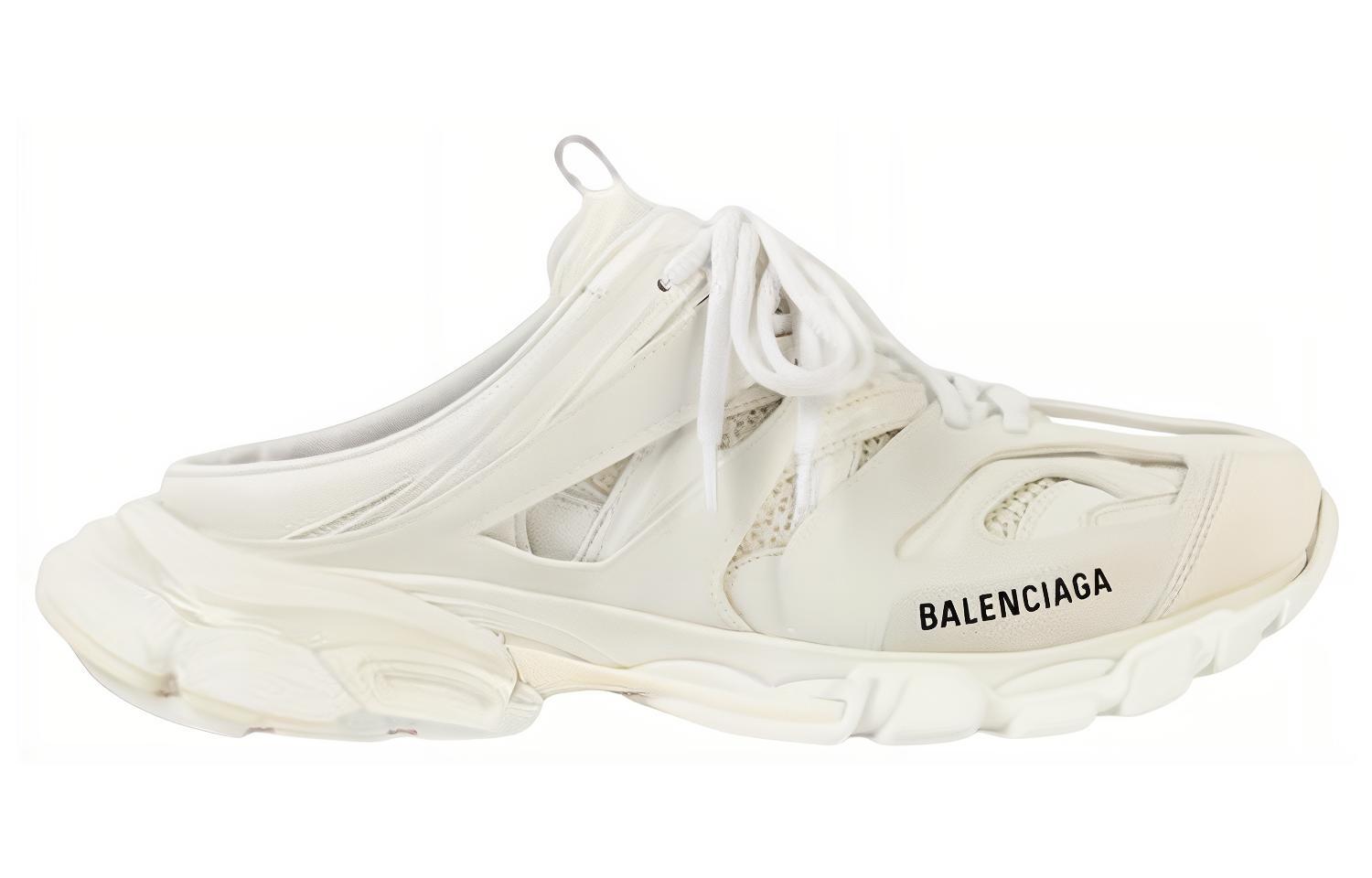 Balenciaga Track 1.0 Mules 'White' Women's