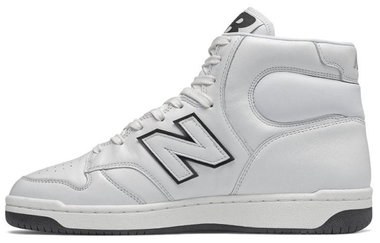 New Balance 480 White Black Sole