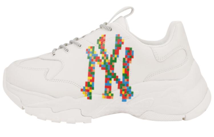 MLB Big Ball Chunky Chunky Sneakers Unisex Low-Top White Multicolor