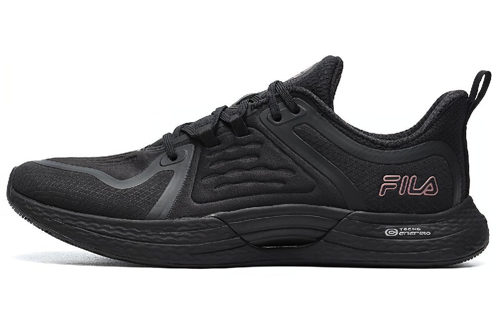 FILA Athletics Low Top Training Shoes Black Women's
