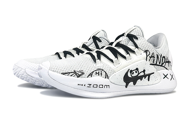 Nike Hyperdunk X Low 10 Cushioned Slip-Resistant Low-Top Basketball Shoes Men's Black White купить в интернет-магазине Yoocart с быстрой доставкой по России.