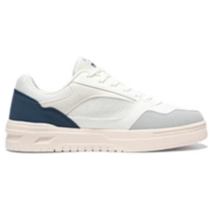 361° Lightweight And Breathable Low Top Skateboard Shoes Men's White Blue купить в интернет-магазине Yoocart с быстрой доставкой по России.