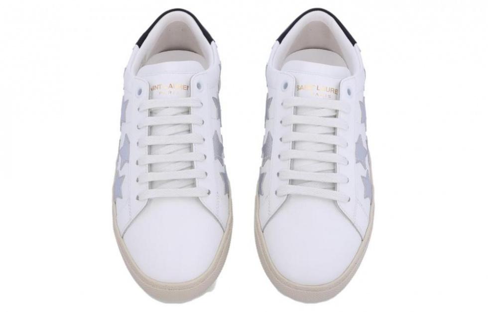 SAINT LAURENT Court Classic SL/06 Metallic California Women's