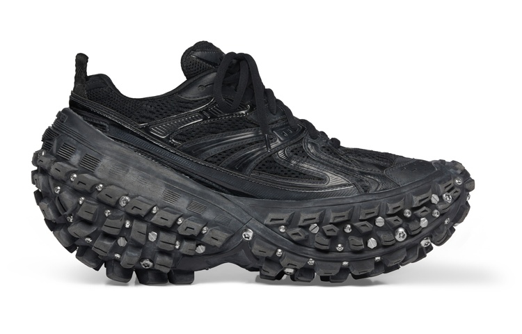 Balenciaga Bouncer Defender Screw Sneakers 'Worn Out Black' купить в интернет-магазине Yoocart с быстрой доставкой по России.