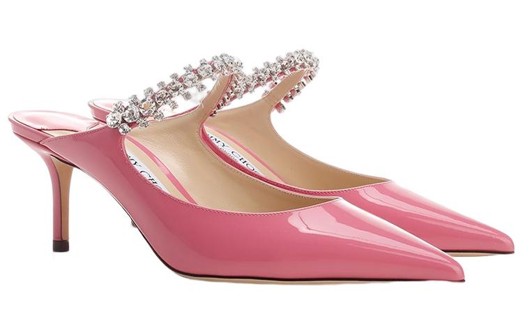 Jimmy Choo Bing 100mm Crystal-embellished Mules