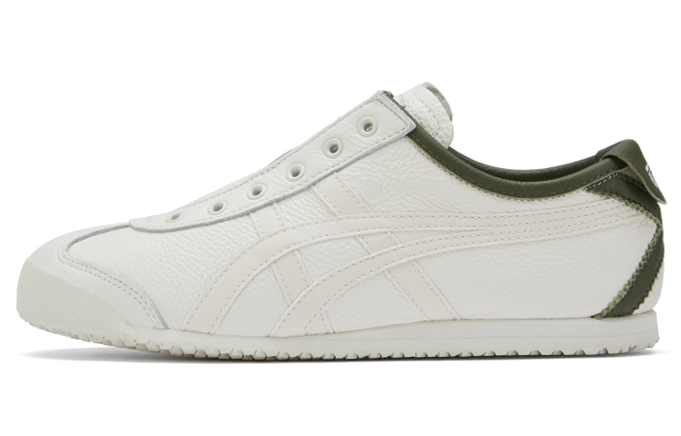 Onitsuka Tiger Mexico 66 Slip On Shoes White Green
