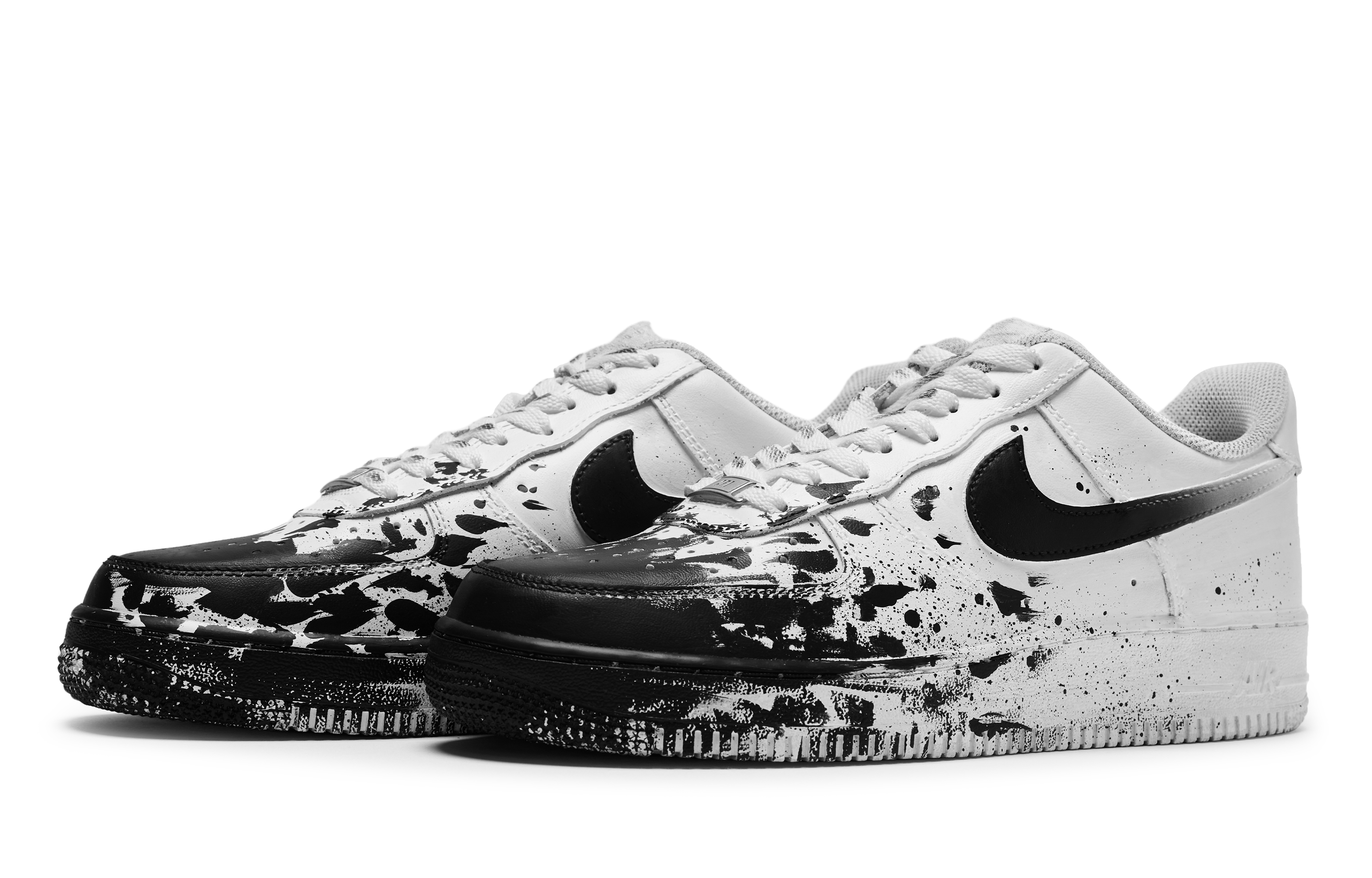 Nike Air Force 1 811 Manufacturing, Industrial Site, Special Shoe Box Low Top Skateboard Shoes Women's Black White купить в интернет-магазине Yoocart с быстрой доставкой по России.