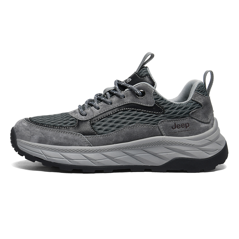 Jeep Slip Resistant Waterproof Low Top Hiking Shoes Men's