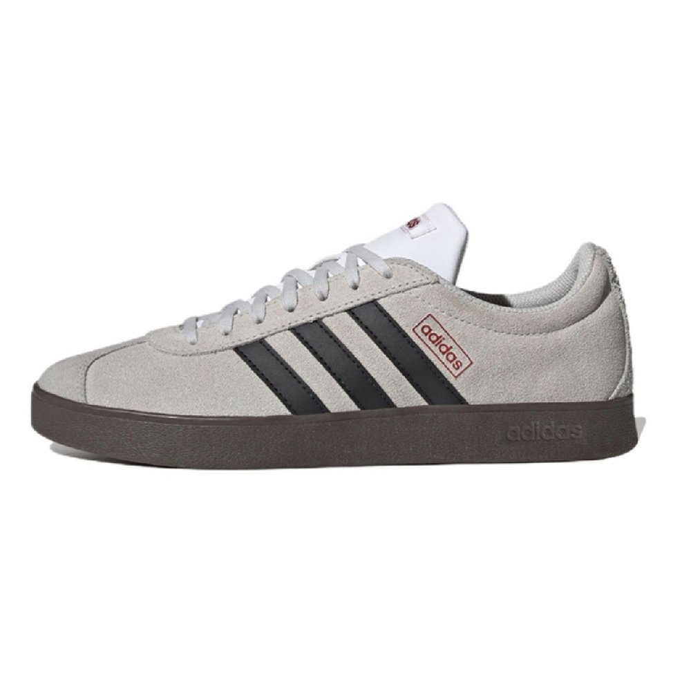 Adidas Neo VL Court Lifestyle Anti Slip Wear Resistant Low Top Skateboard Shoes Unisex White Pink
